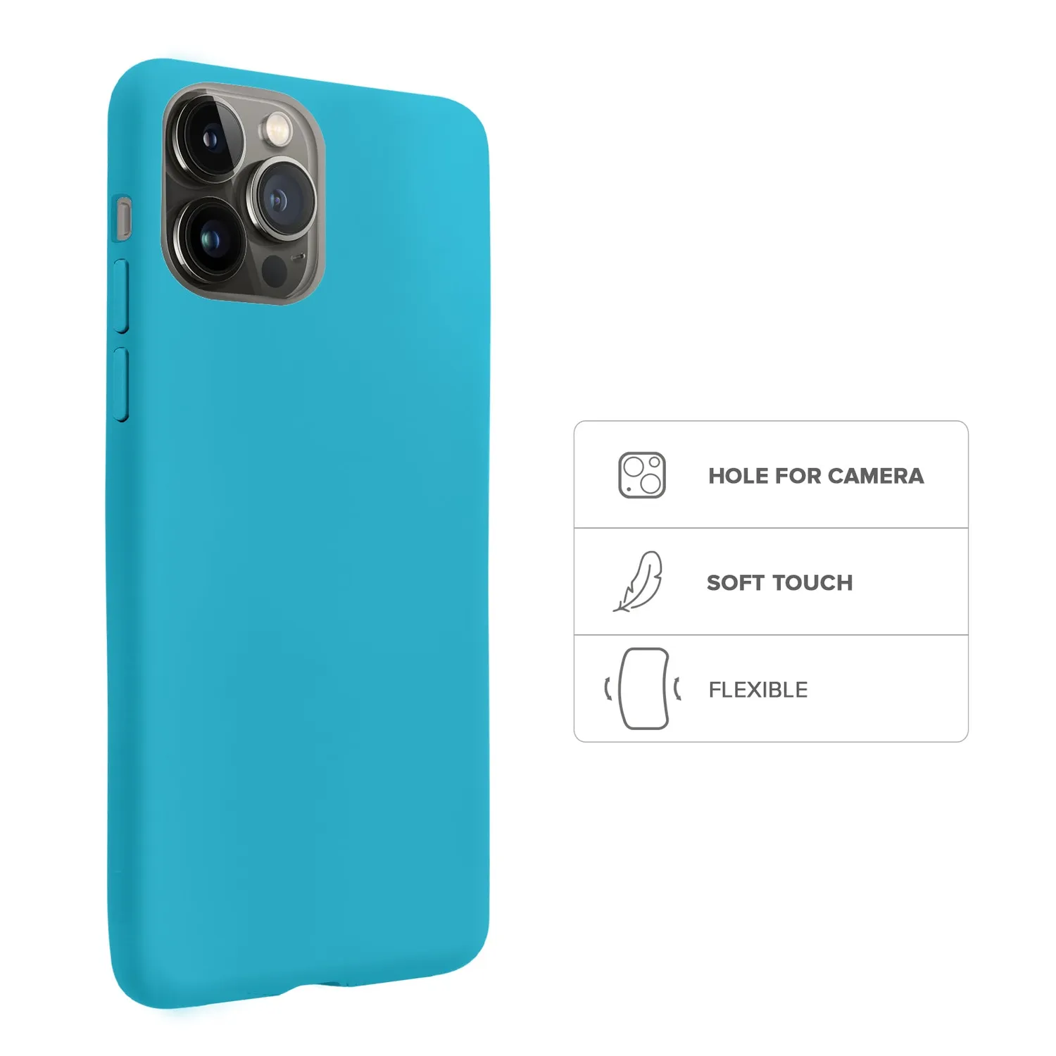 SBS Rainbow iPhone 14 Plus Hülle TPU dünn