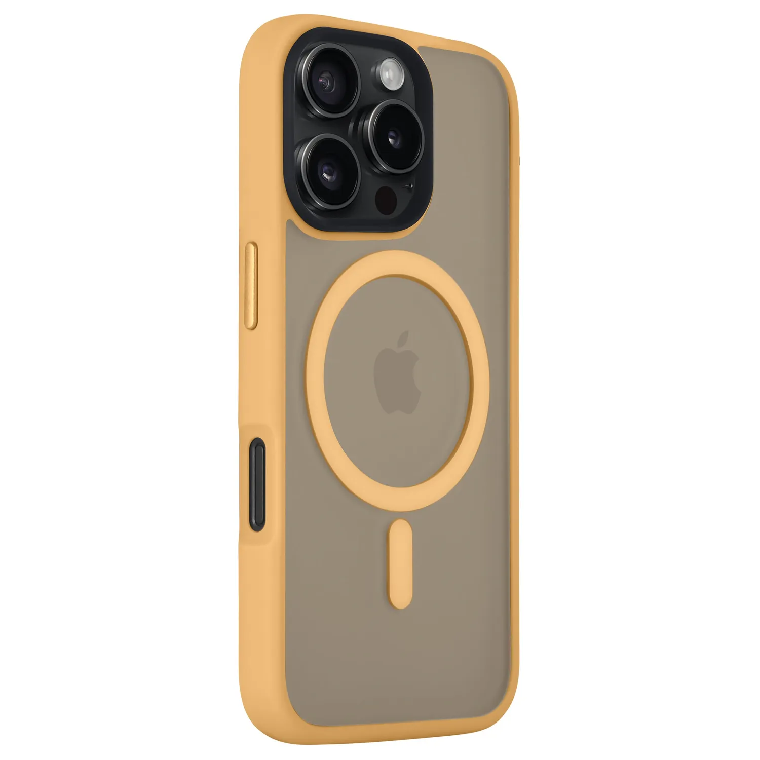 arktis Solid Case iPhone 16 Pro Hülle Schwarz MagSafe