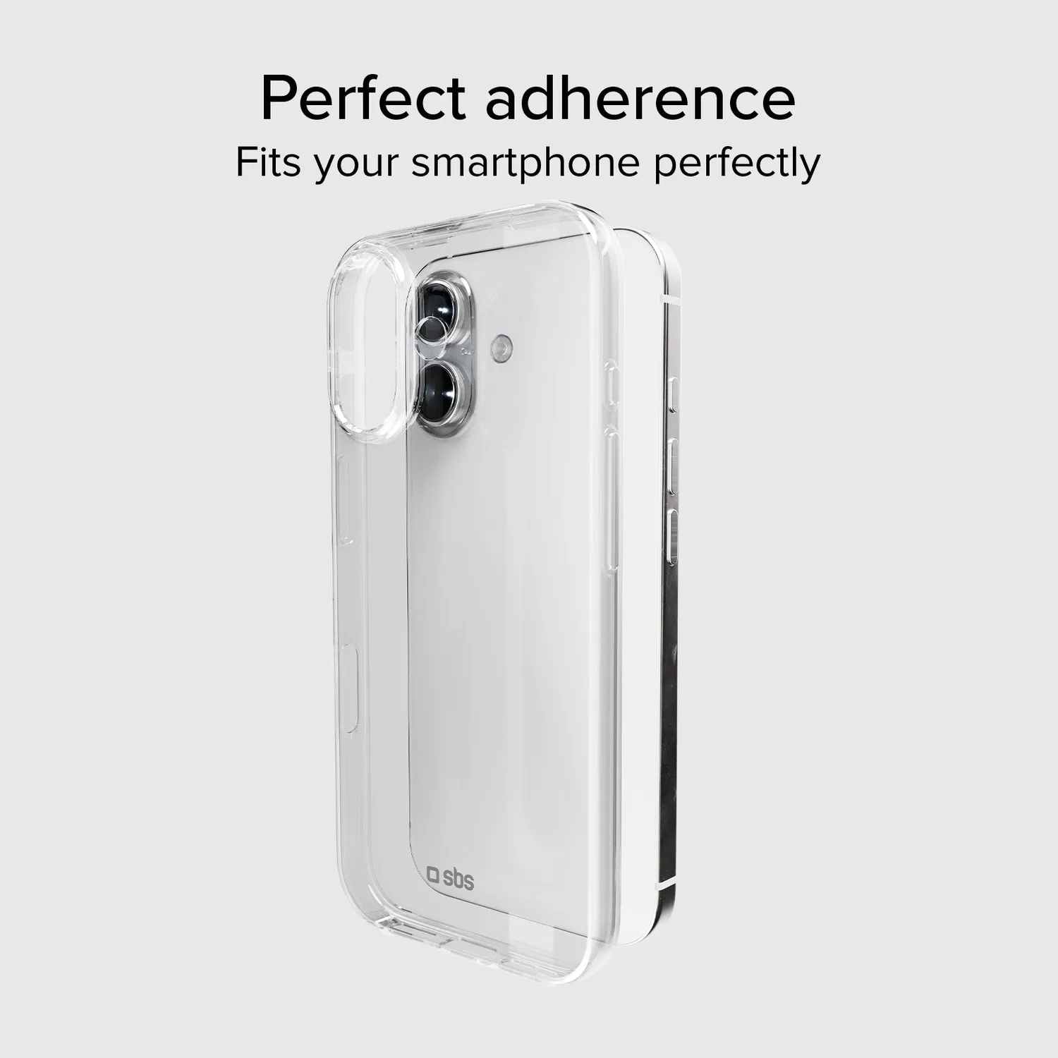 SBS Skinny iPhone 17 Handyhülle Transparent flexibel