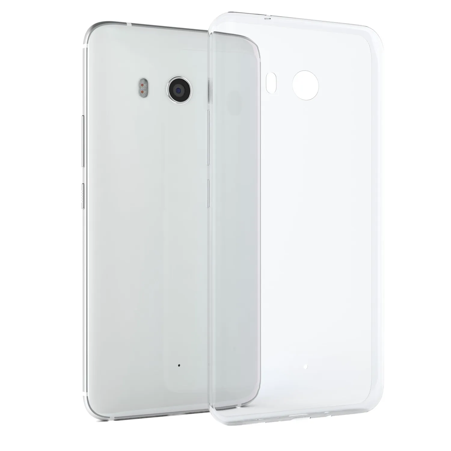 EAZY CASE Clear Huawei Ascend G700 Silikonhülle Transparent