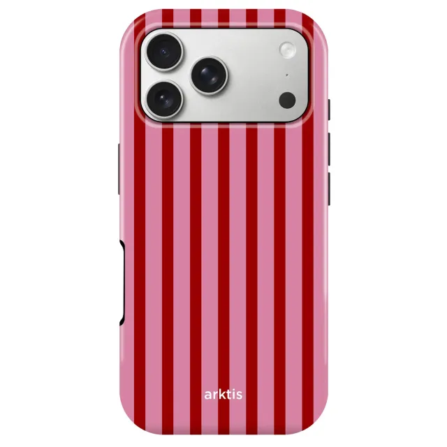 arktis iPhone 17 Pro Hülle Stripes mit MagSafe