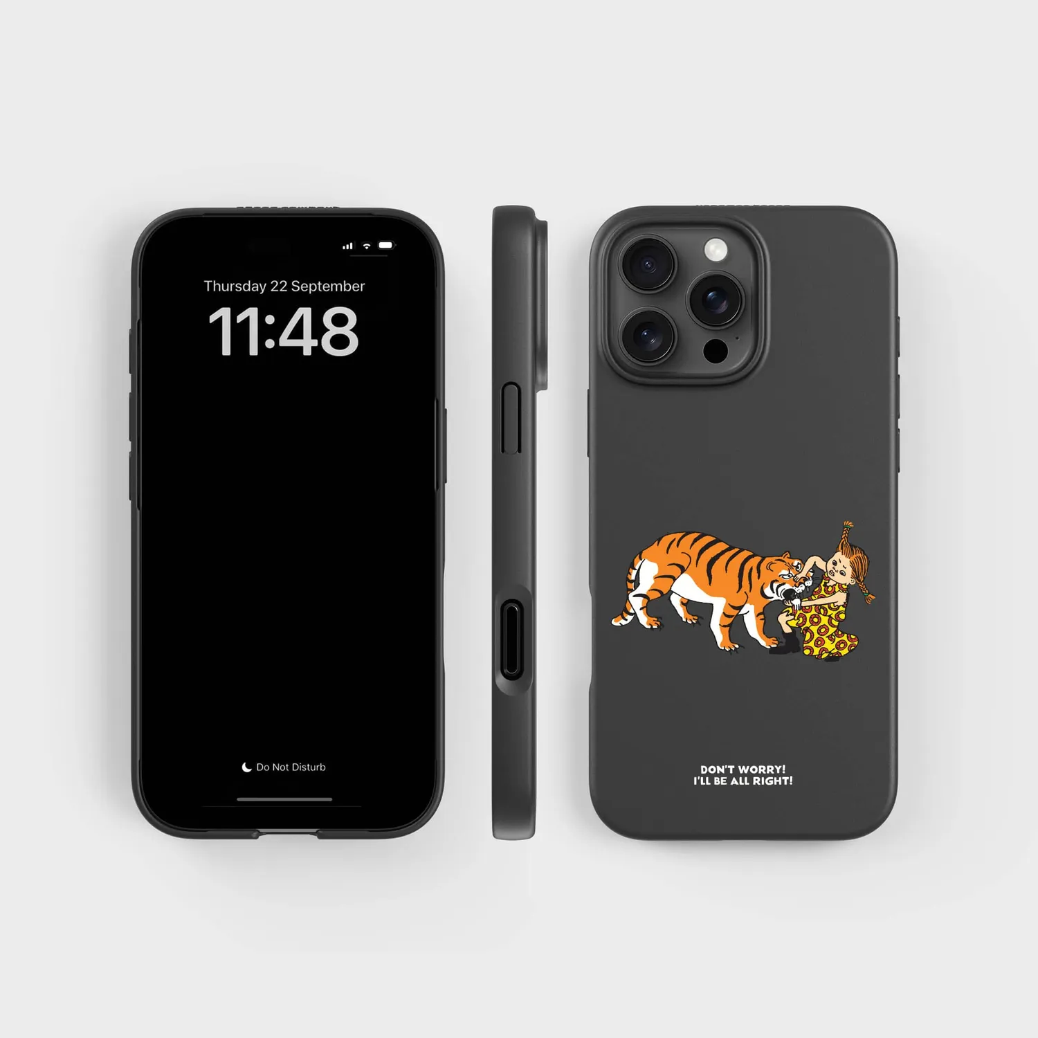 agood company PLNTPRTCT iPhone 16 Pro Max Handyhülle Pippi I'll be all right