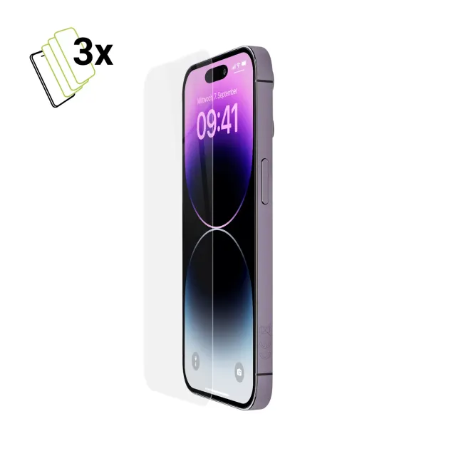 Artwizz SecondDisplay iPhone 14 Pro Panzerglas 3er Pack