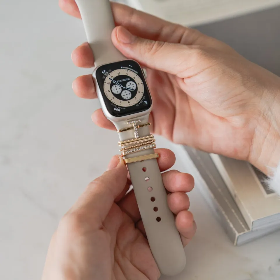 arktisband Apple Watch Charms Buchstabe T Initial