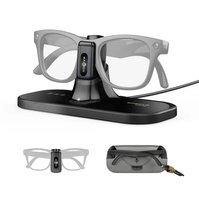 BOBOVR CG2 Ladestation Ray-Ban Meta Clip 350mAh