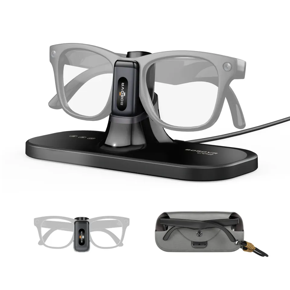 BOBOVR CG2 Ladestation Ray-Ban Meta Clip 350mAh