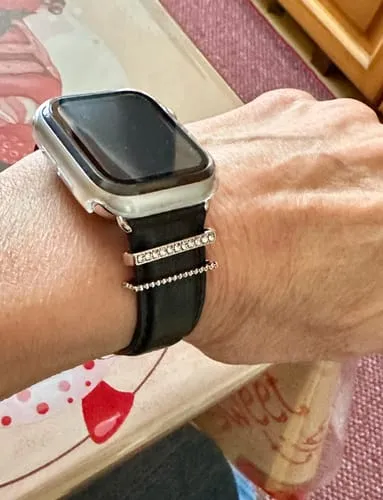 arktisband Apple Watch Charms Buchstabe O Edelstahl-Anhänger
