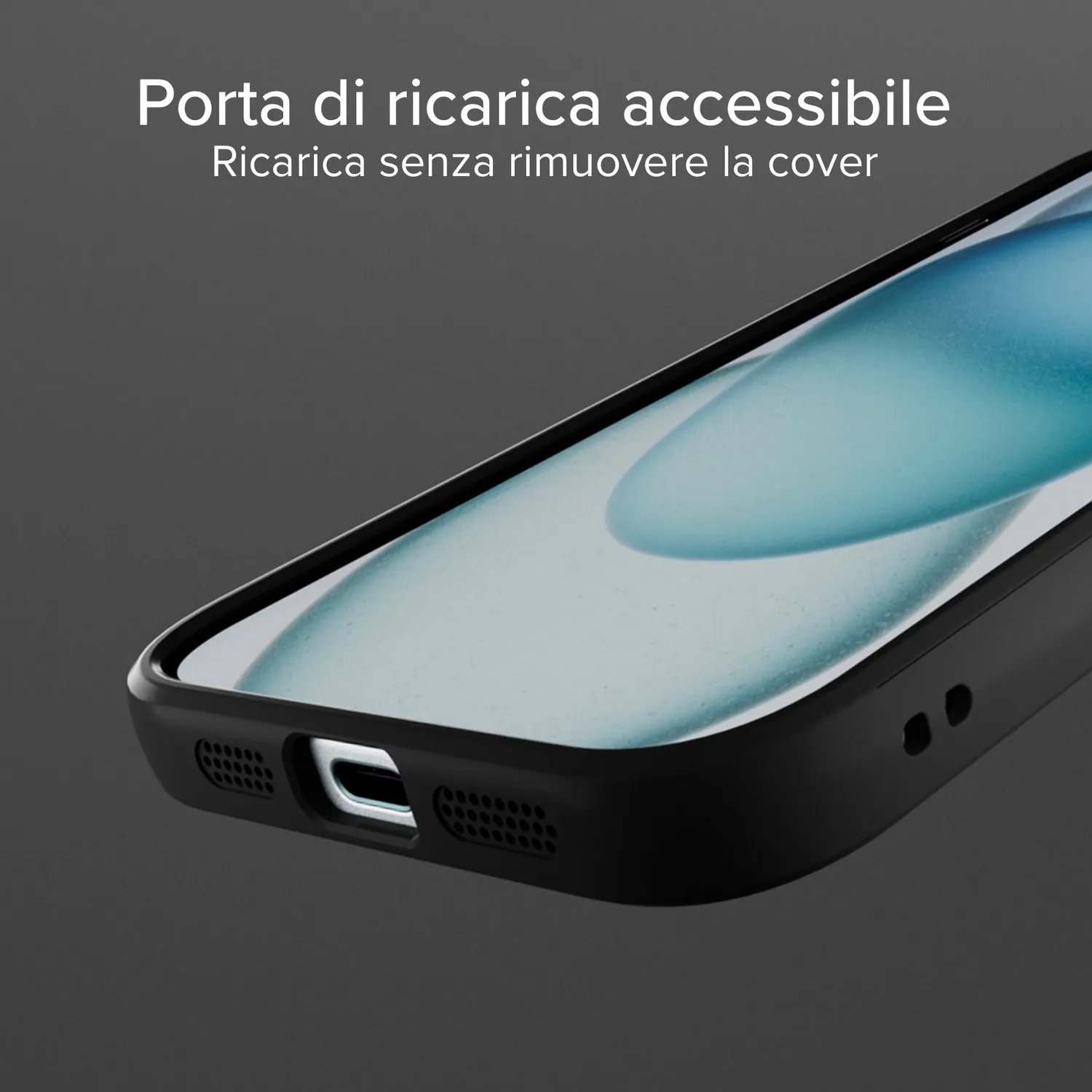 SBS D3O Handyhülle iPhone 15 Plus schwarz
