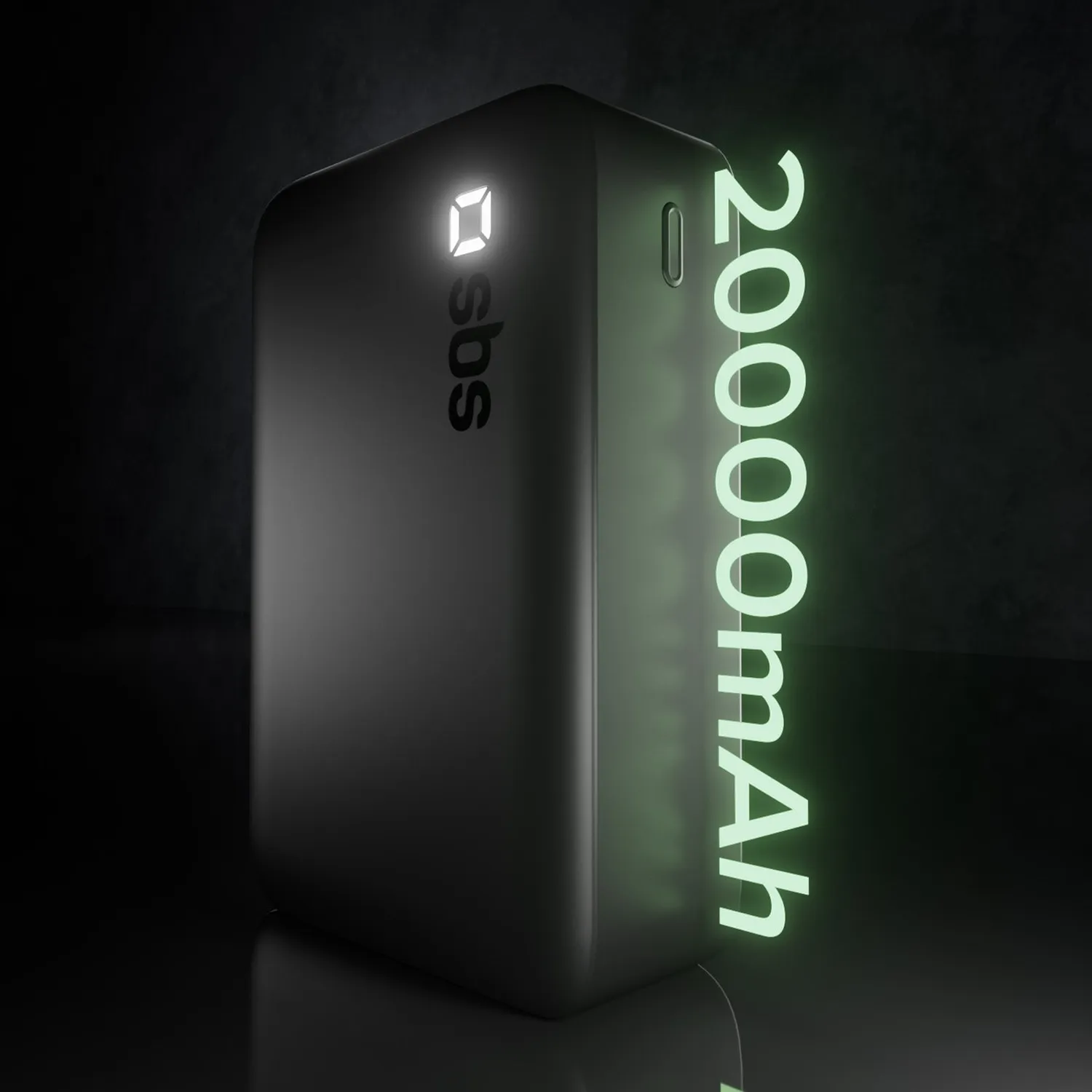 SBS High Density 20000 mAh Powerbank PD 18W schwarz