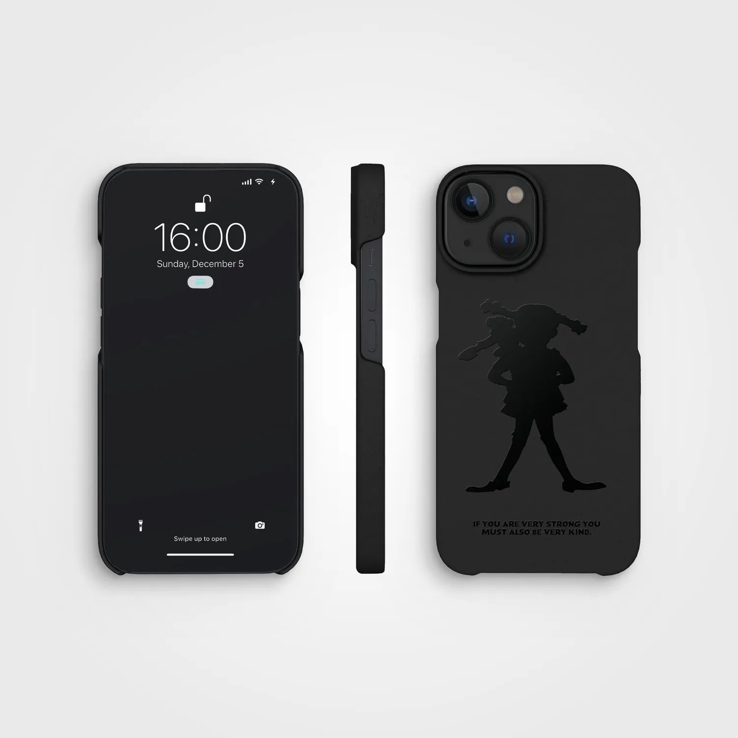 agood company PLNTPRTCT iPhone 13/14 Handyhülle Pippi Strong & Kind