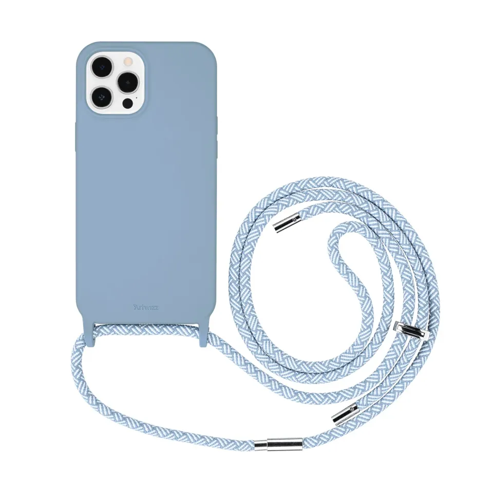 Artwizz HangOn Case iPhone 12 Pro Max Handykette Nordic-Blue