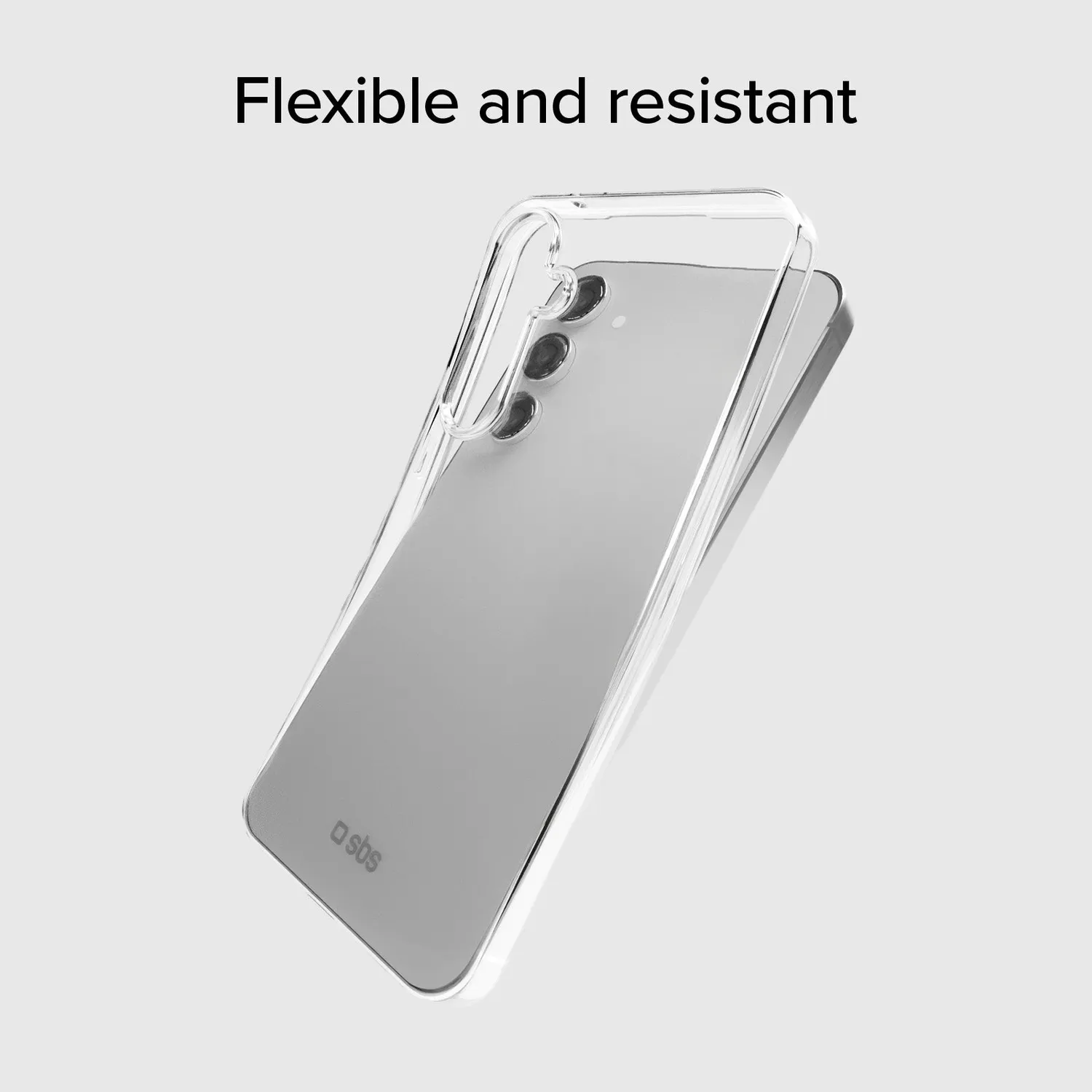 SBS Skinny Galaxy A55 Handyhülle transparent dünn