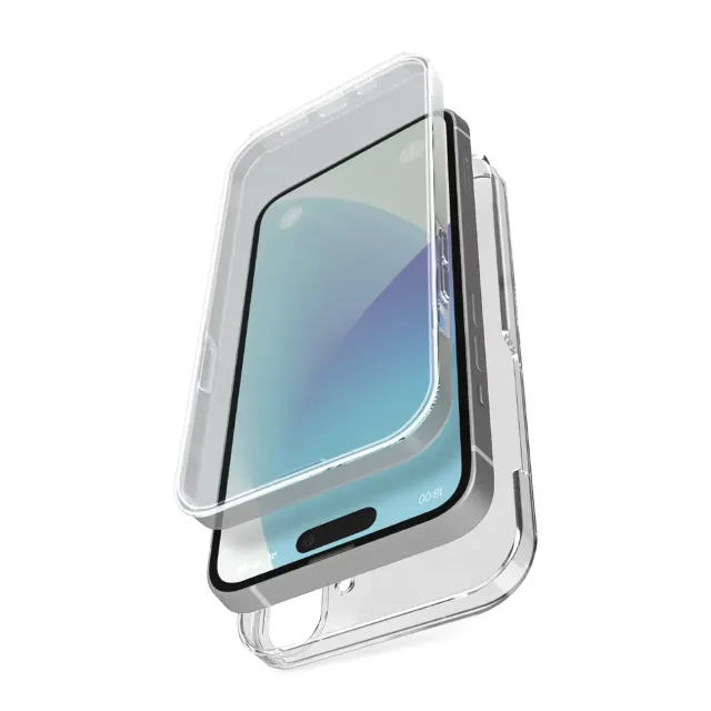 SBS Extreme Full Body 360° Hülle iPhone 16 Plus transparent