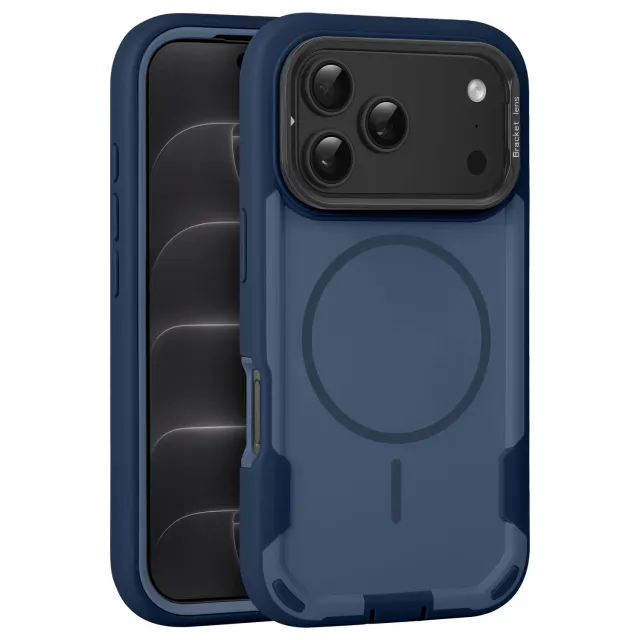 arktis Sentinel iPhone 18 Pro Hülle Blau Outdoor Ständer