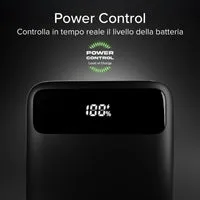 SBS Powerbank 10000mAh 20W LCD für iPhone Android Schnellladung
