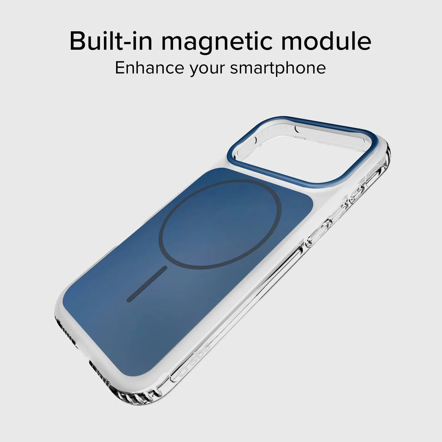 SBS Block iPhone 17 Pro/18 Pro Hülle Blau MagSafe