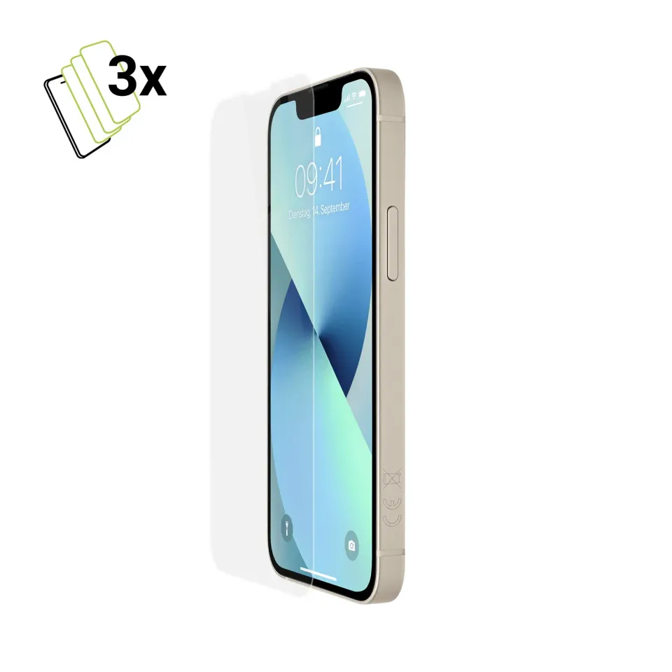 Artwizz SecondDisplay iPhone 13 mini Panzerglas 3er Pack