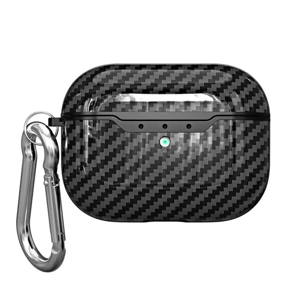 arktis Carbon AirPods Pro 3 Case mit Karabiner