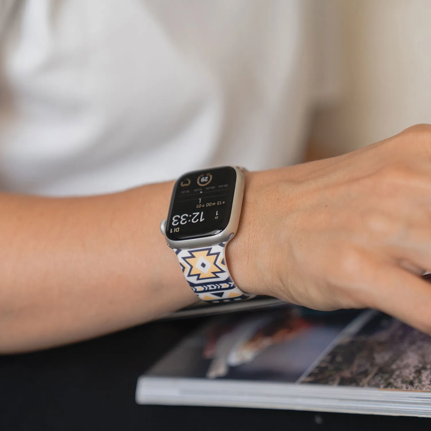 arktisband Aztec Apple Watch Armband Silikon