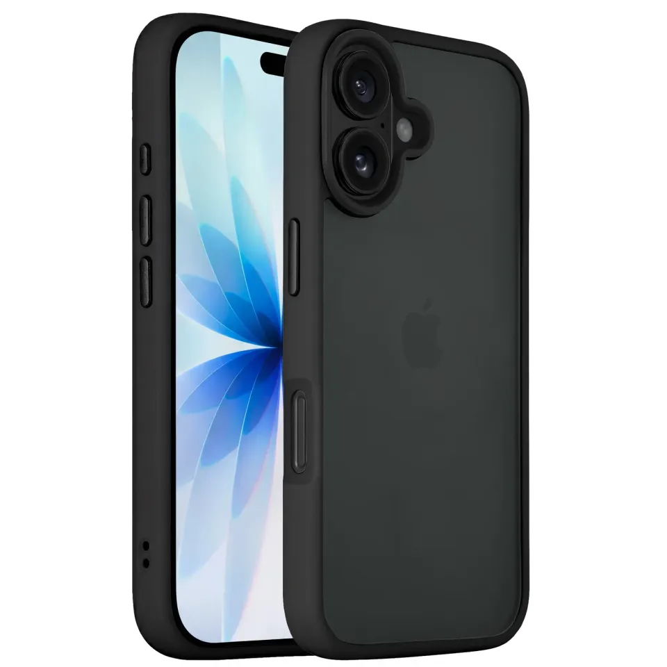 arktis Solid Case iPhone 17 Hülle Schwarz matt