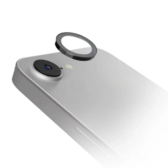 SBS Kameraschutz iPhone 16e/17e Schutzglas schwarz 9H