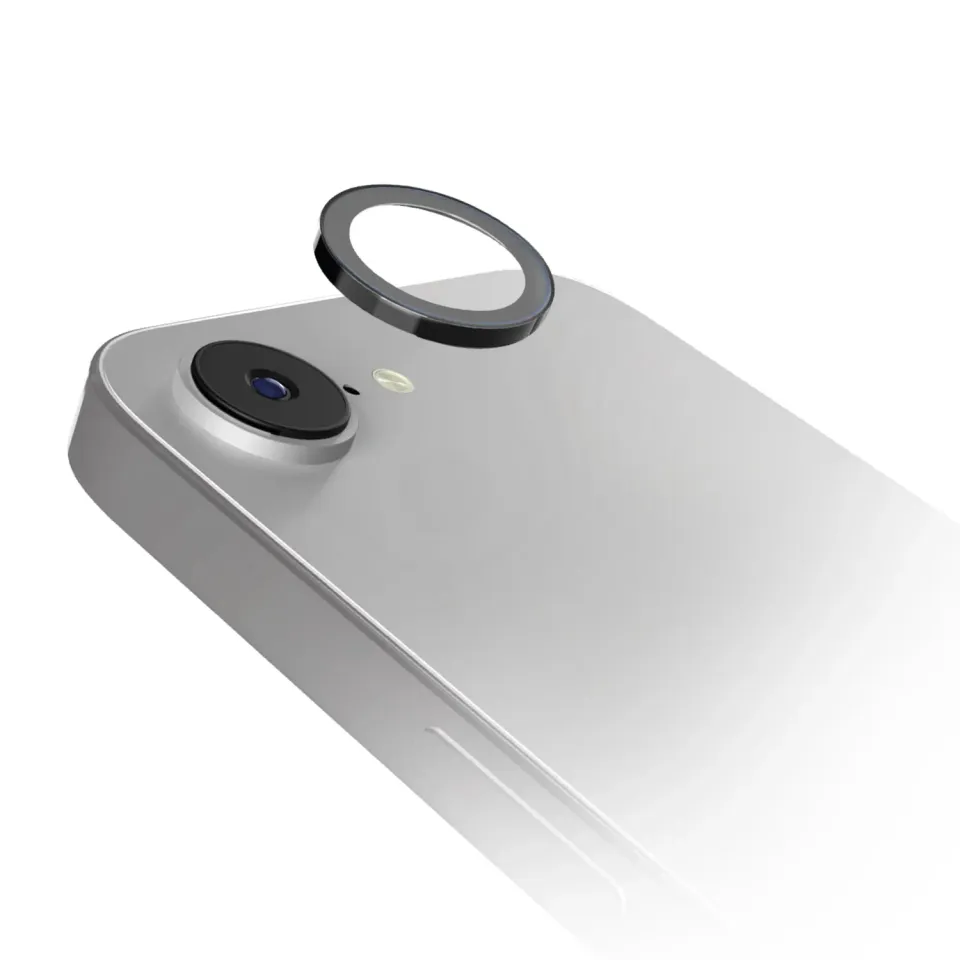 SBS Kameraschutz iPhone 16e/17e Schutzglas schwarz 9H