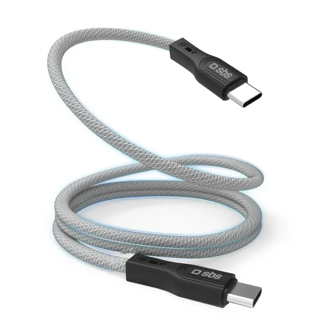 SBS USB-C Ladekabel magnetisch 1 m 60W