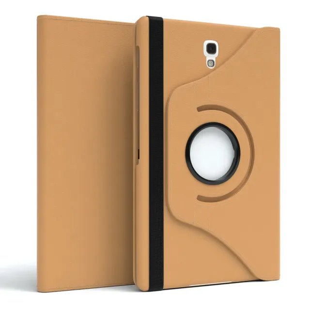 EAZY CASE Galaxy Tab 2 7.0 Tablethülle Hellbraun 360° drehbar