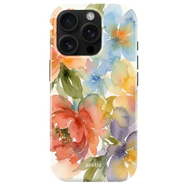 arktis iPhone 14 Pro Max Hülle Floral MagSafe