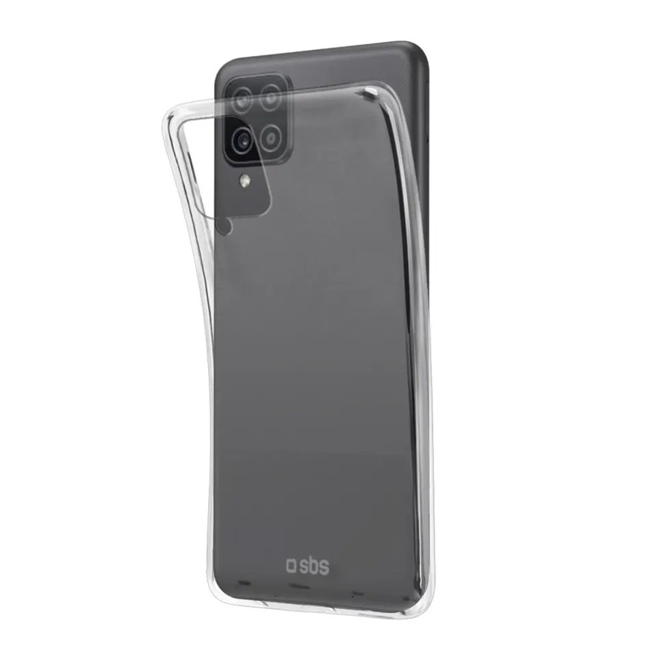 SBS Skinny Samsung Galaxy A12 Hülle transparent ultradünn