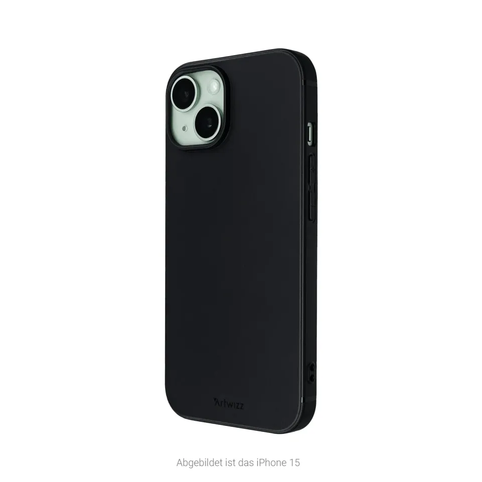 Artwizz TPU Case iPhone 16 Hülle schwarz matt-flexibel