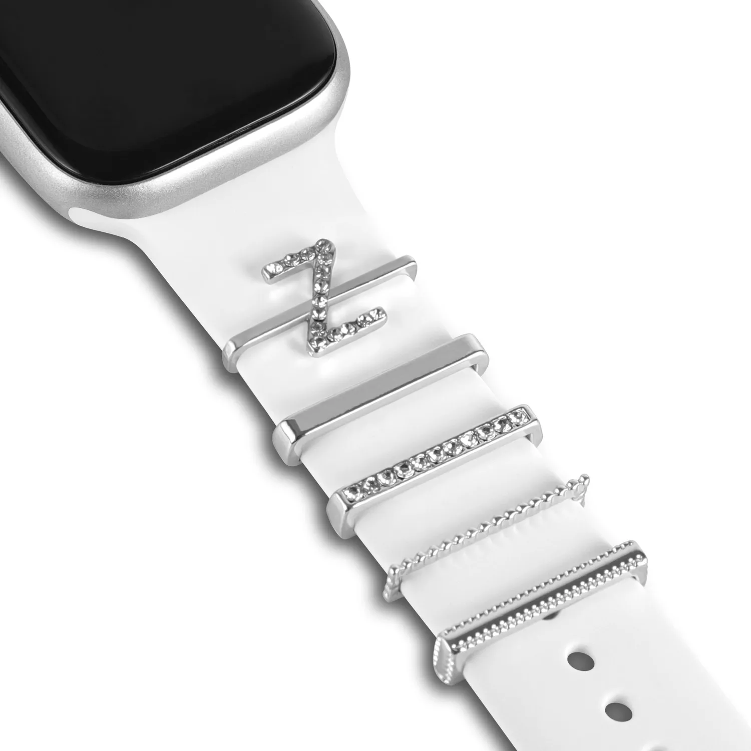 arktisband Buchstabe Z Apple Watch Charm Edelstahl