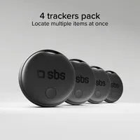 SBS Tracker Find My Find Hub Schlüsselfinder 60dB Signal
