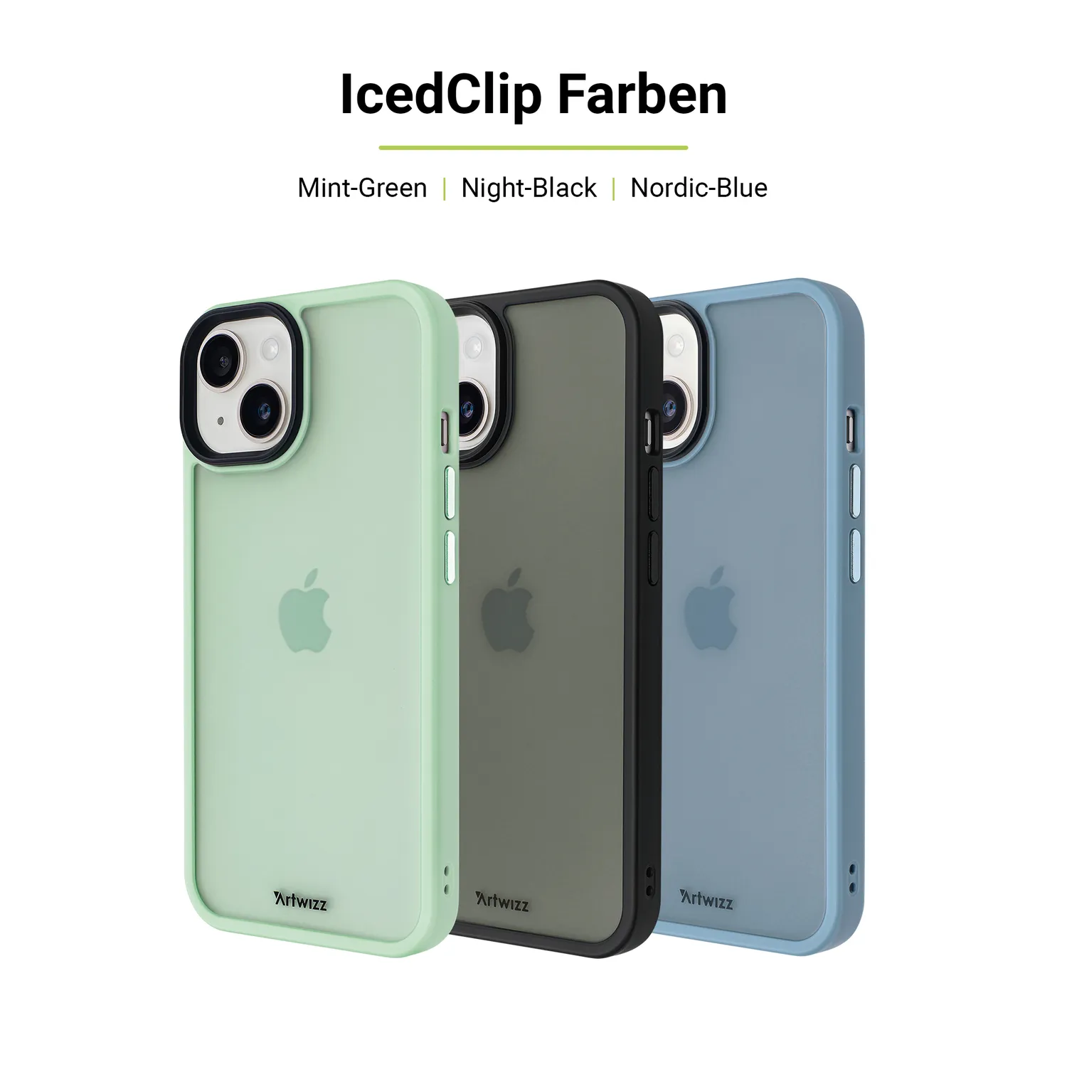 Artwizz IcedClip iPhone 12 / 12 Pro Handyhülle matt