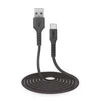 SBS USB-C Ladekabel 3 m schwarz Daten + Laden