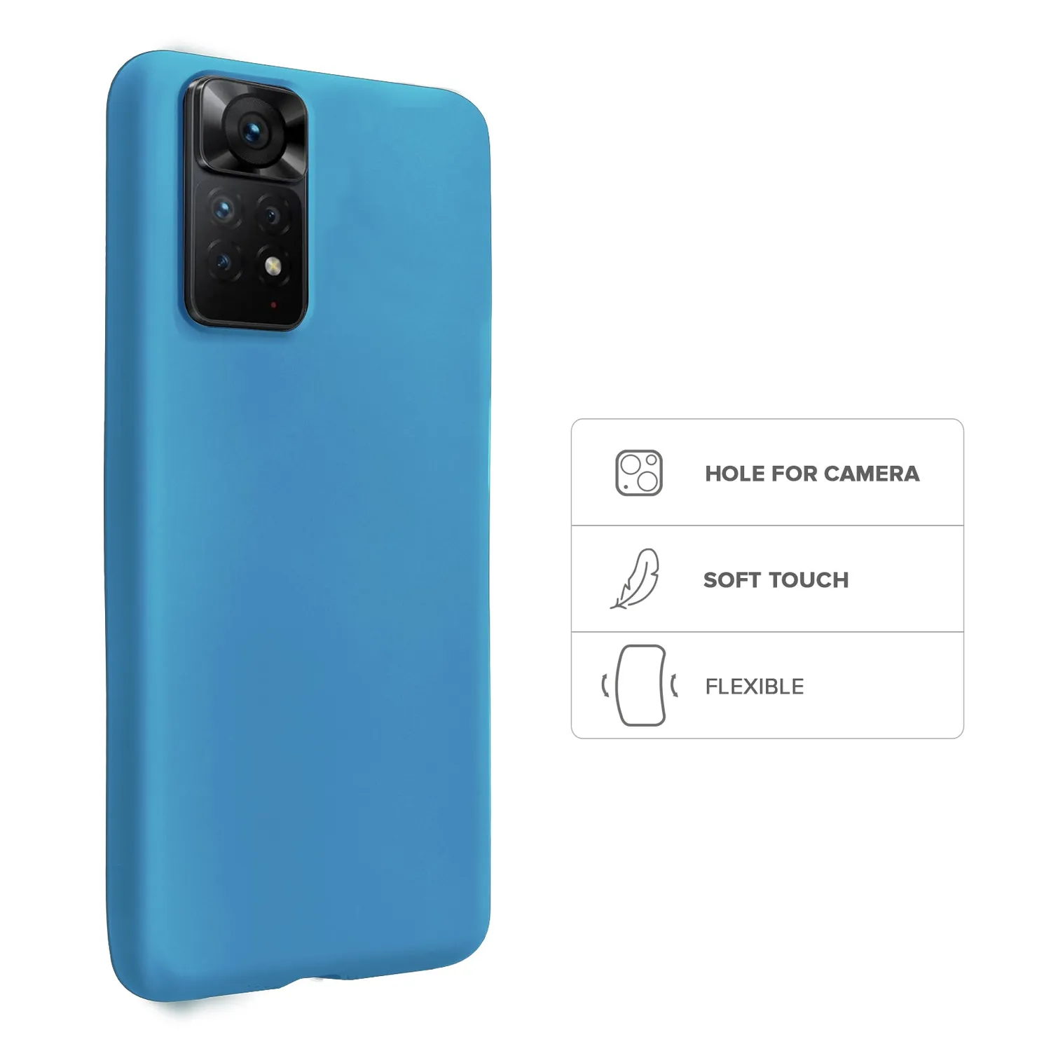 SBS Rainbow Xiaomi Redmi Note 11 Pro Hülle dünn