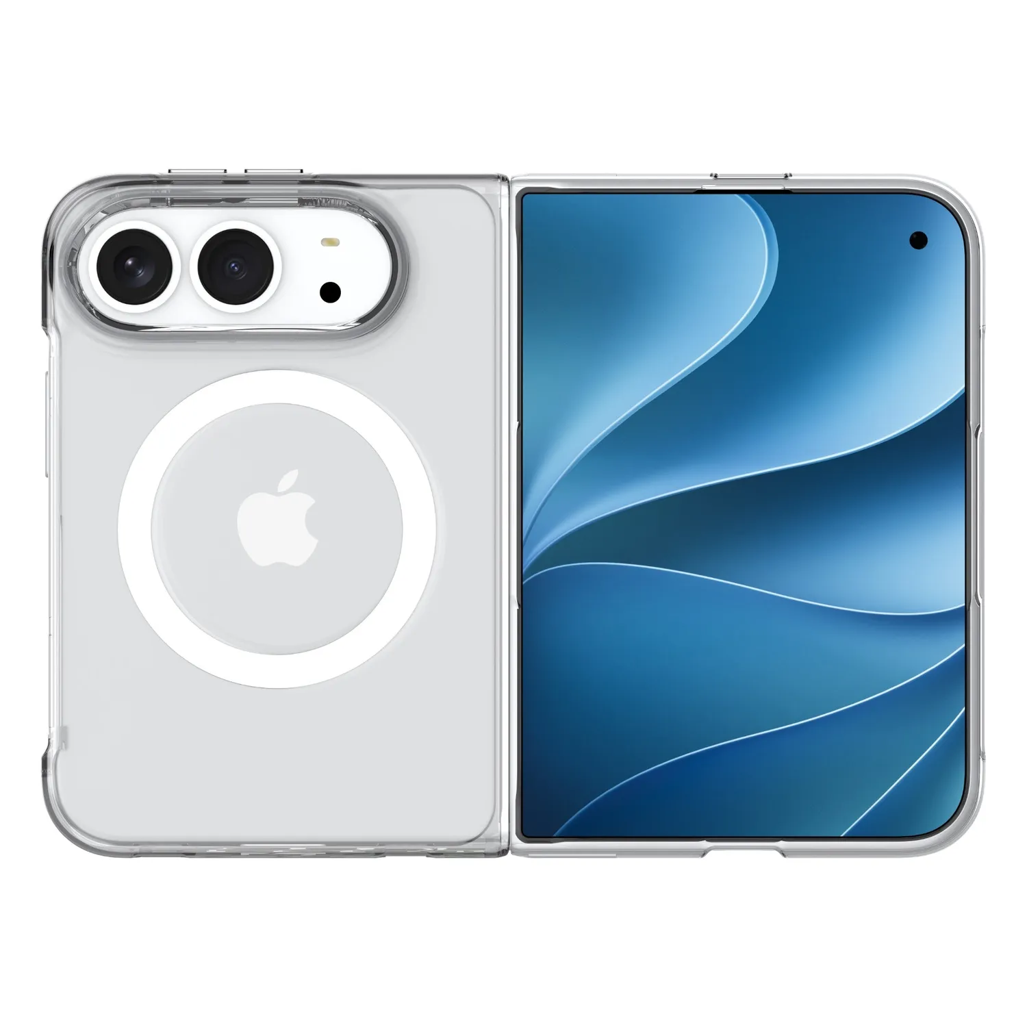 arktis Duo Clear iPhone Hülle transparent MagSafe