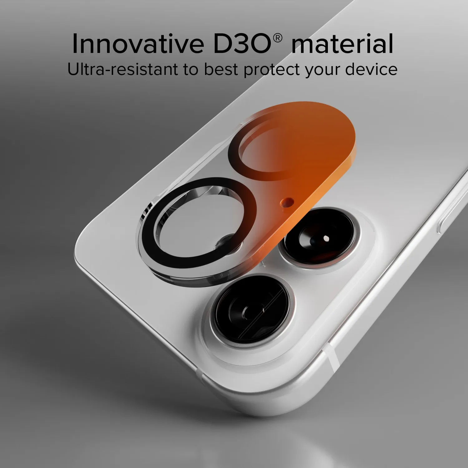 SBS D3O Kameraschutz iPhone 17 schwarz Glas