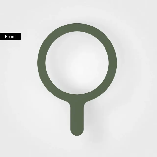 agood company MagSafe Ring Moss Green Handy-Ring Grün abnehmbar