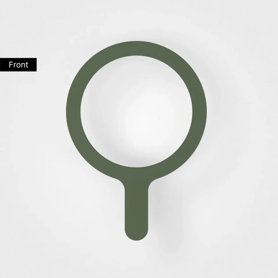 agood company MagSafe Ring Moss Green Handy-Ring Grün abnehmbar