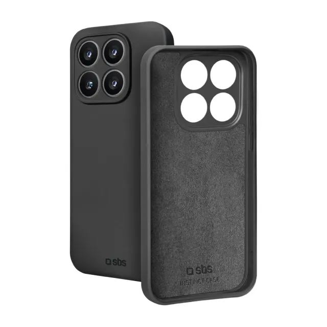 SBS Instinct Xiaomi 17 Hülle schwarz Mikrofaser