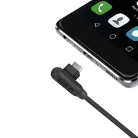 SBS USB-C Kabel 90° Winkel 1m Laden Daten