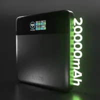 SBS Powerbank 20000mAh 100W TFT-Display USB-C