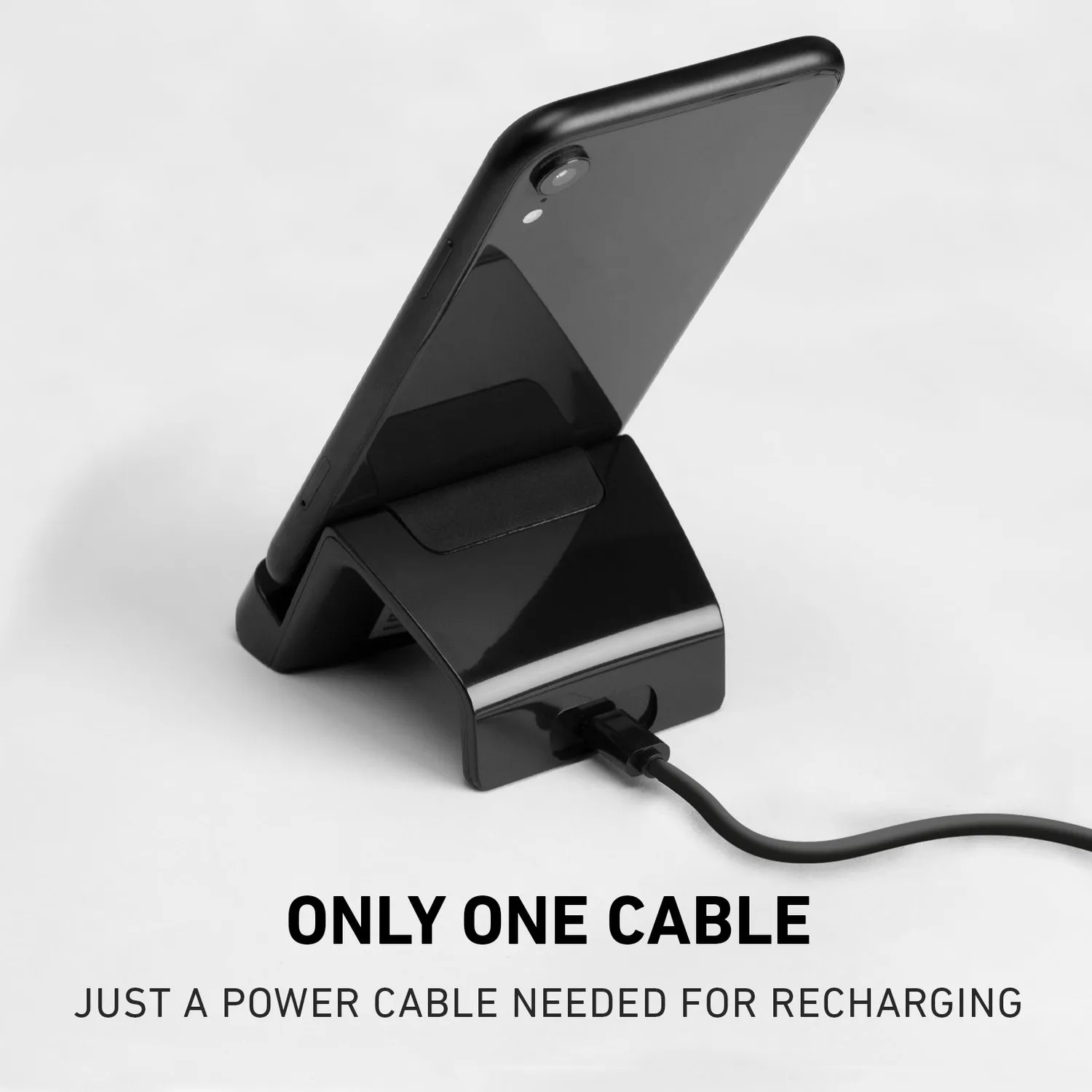 SBS Lightning Tisch-Ladestation iPhone Ladehalter mit Kabel