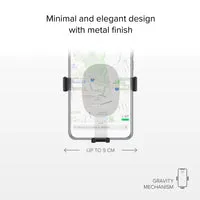SBS Gravity Handyhalter Auto Lüftung bis 6,7" Metall