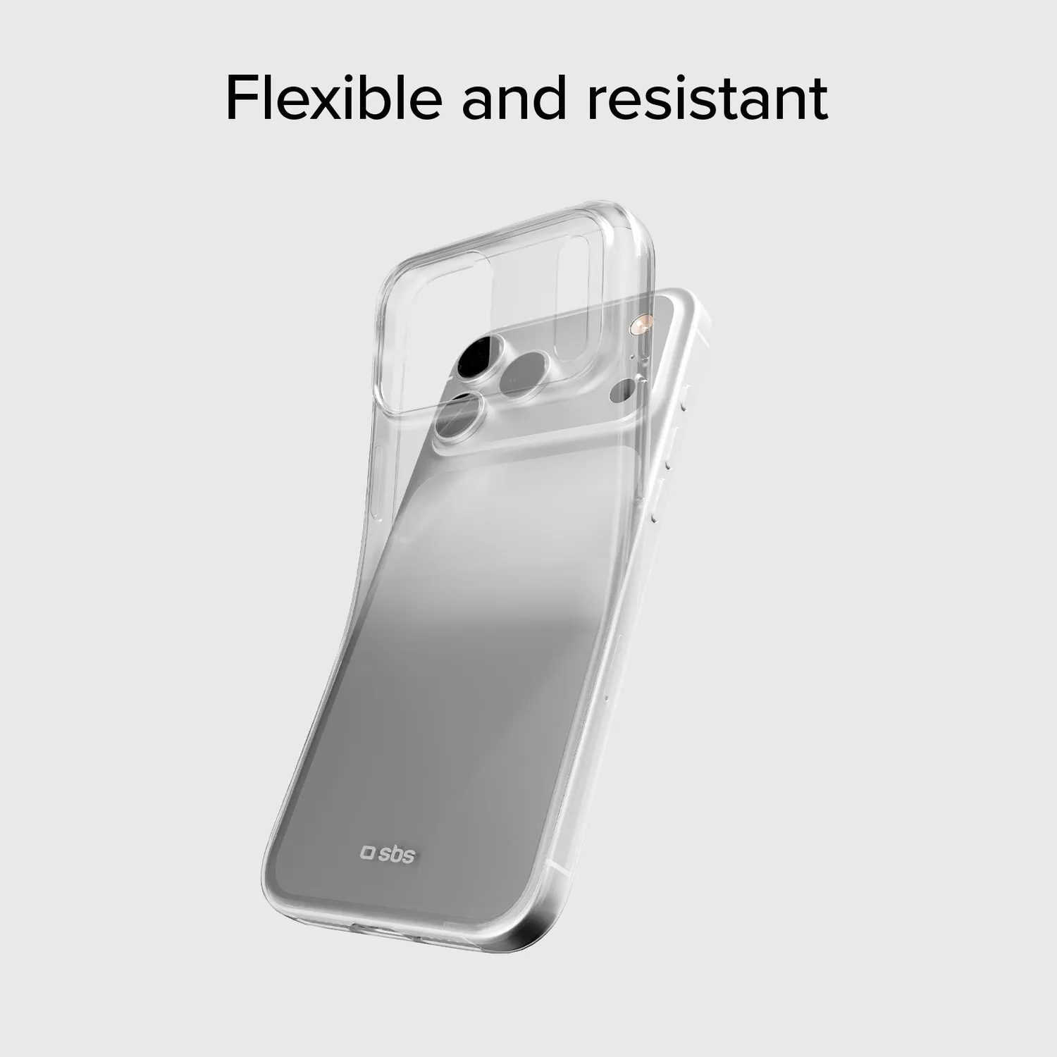SBS Skinny Hülle iPhone 17 Pro Max transparent