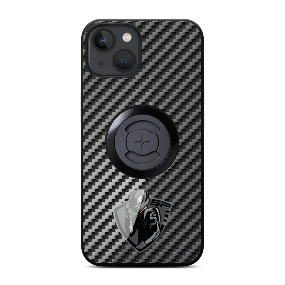 SP Connect Edition Phone Case Carbon Rider Handyhülle Grau