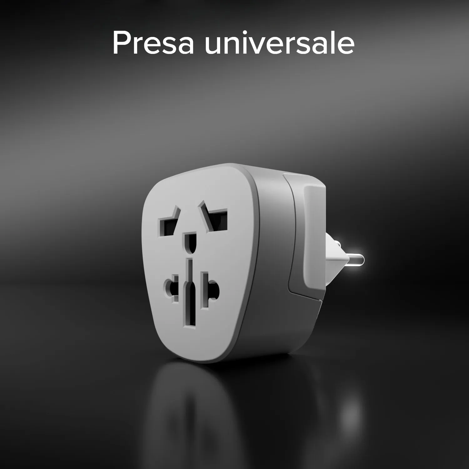 SBS Reiseadapter Typ J Schweiz Universal 2500W kompakt