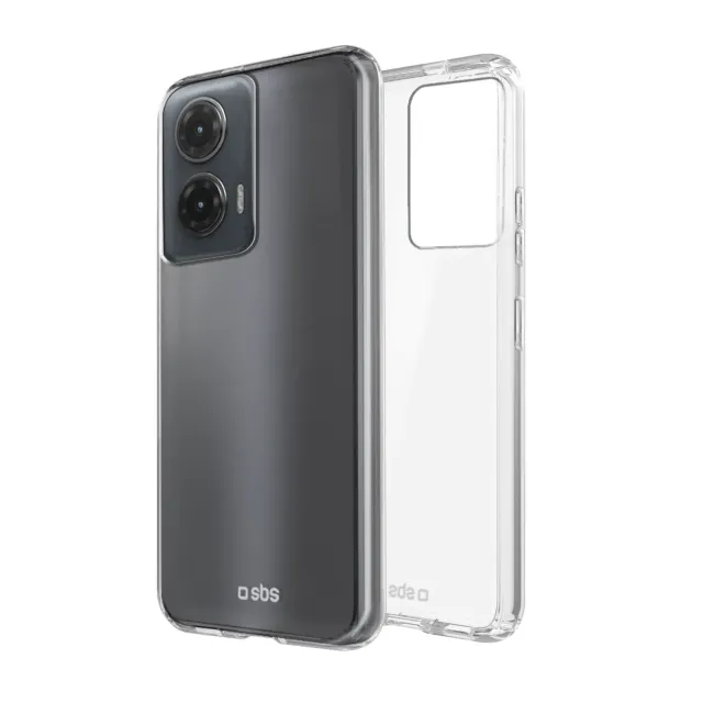 SBS Skinny Handyhülle Motorola Moto G35 5G Transparent flexibel