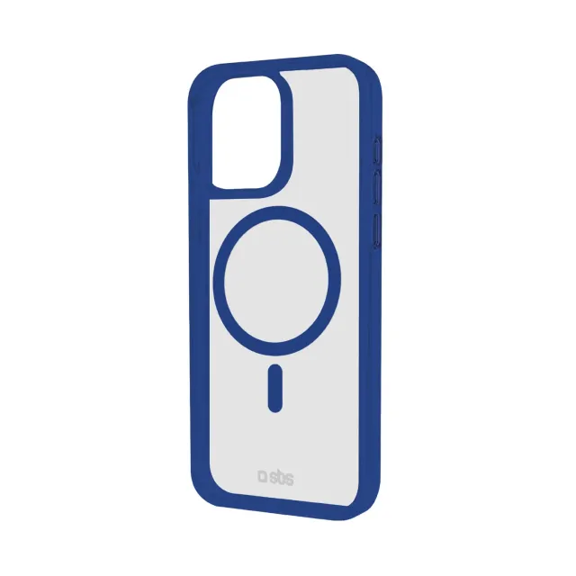 SBS iPhone 15 Plus Hülle MagSafe transparent Slim